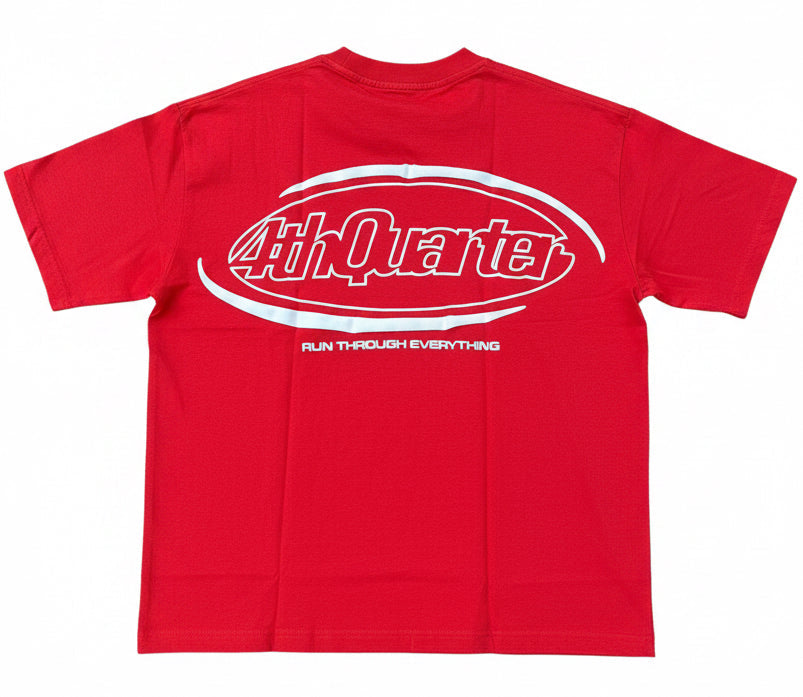 Red/White Essential Tee