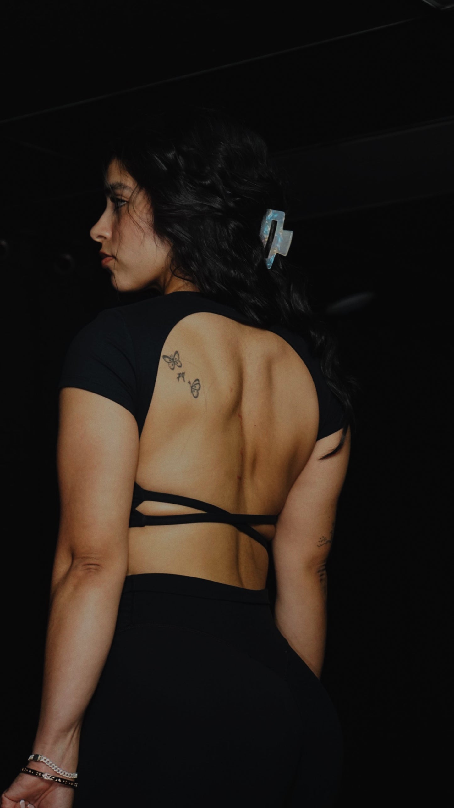 Open-back Power Tee