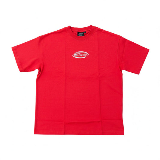 Red/White Essential Tee